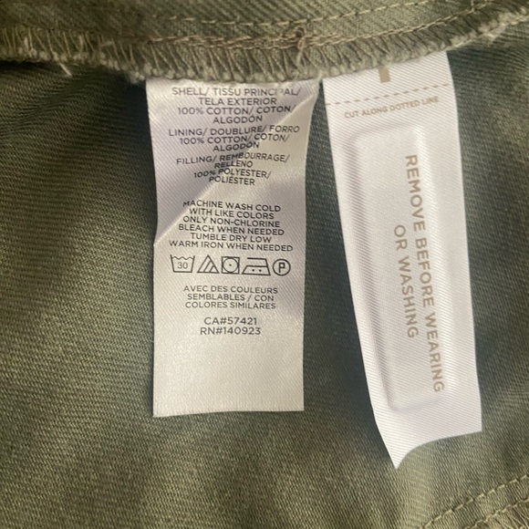 NWT Loft Cinched Field Jacket. Size small. - Picture 10 of 11